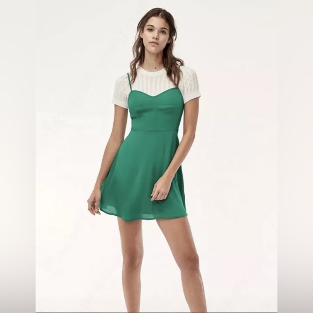 Aritzia Sunday Best Lipinski Fit and Flare Skater Dress